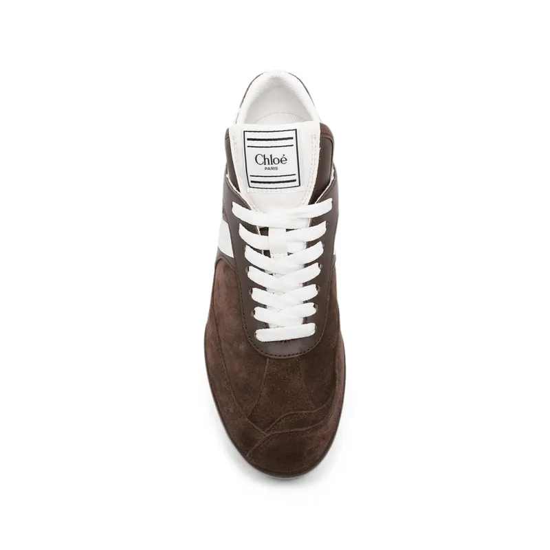 Chloé Suede Panelled “Brown/White” (25W07IVI 27Z)