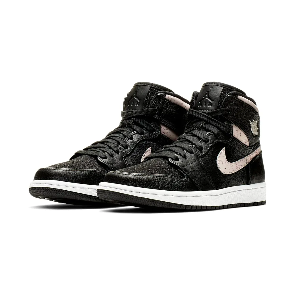 Jordan 1 Retro High Black Silt Red (W) Black/Silt Red-Rush Maroon-White (AQ9131-001)