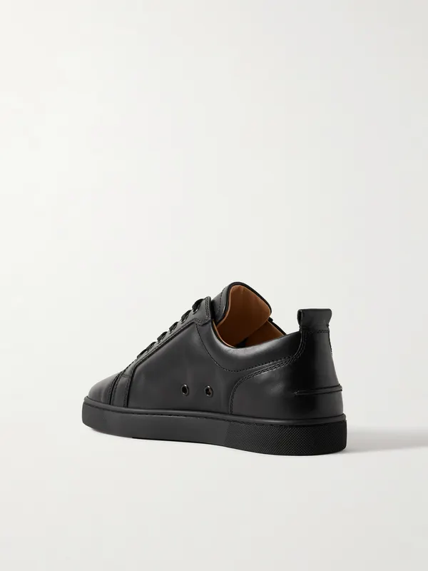 Christian Louboutin Louis Junior Leather Sneakers Black (3240420) (4)