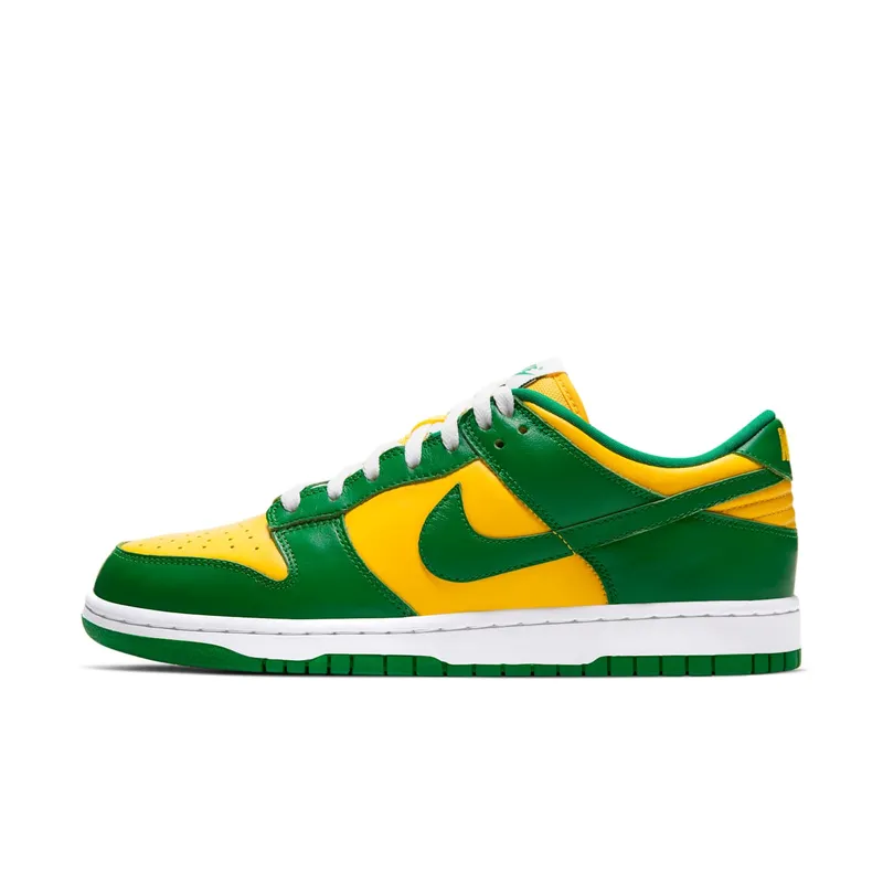 Nike Dunk Low Brazil (2020) Varsity Maize/Pine Green-White (CU1727-700)