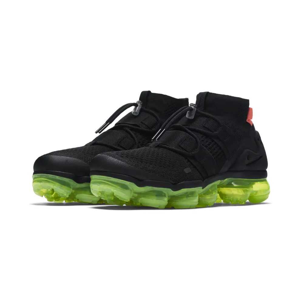 Nike Air VaporMax Utility Black Volt Bright Crimson Black/Black-Volt-Bright Crimson (AH6834-007)