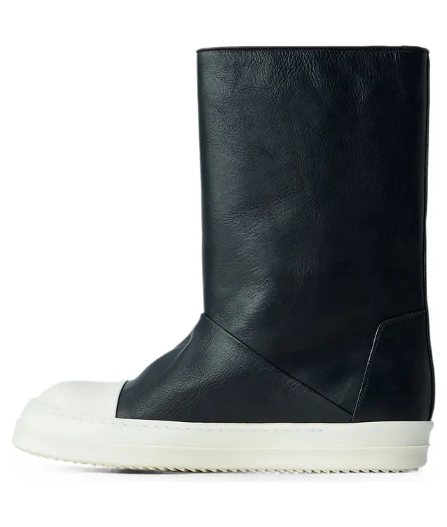Rick Owens Sneakwaders Round-toe “Black” (RU02F4886 LOO 911) (3)