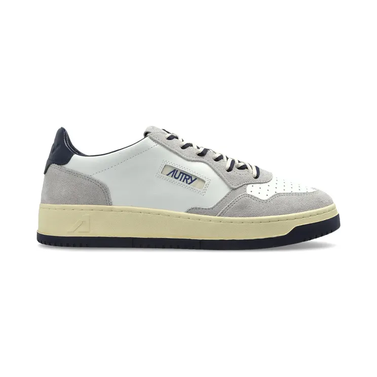 Autry Medalist Suede-panel “White/Grey” (AULM BW04)