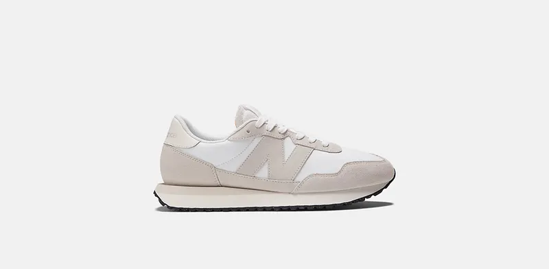 New Balance 237 Sea Salt White Black (MS237SE)