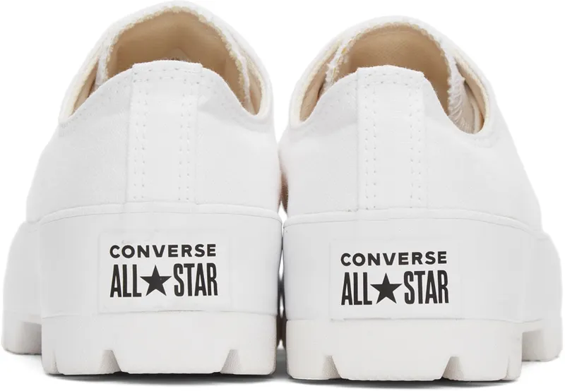 Converse White Chuck Taylor All Star Lugged OX Low Sneakers (567680C)