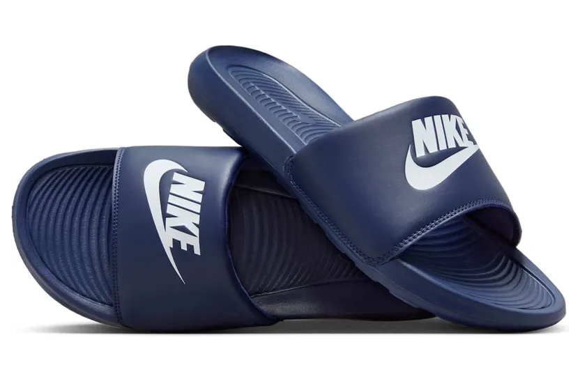 Nike Victori One Slipper voor heren Blauw (CN9675-401)