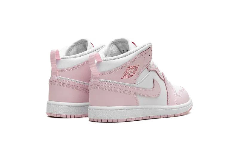 Jordan 1 Mid PS “Pink Foam Fire Red White” (DQ8424-608)