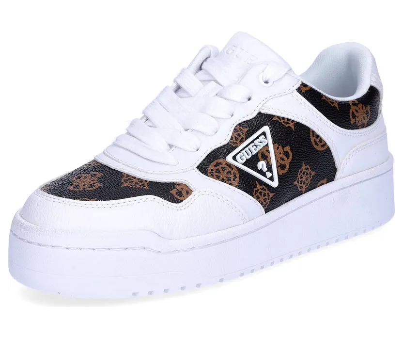 Guess sneaker wit (FLPMI2-FAL12-WHIBR)