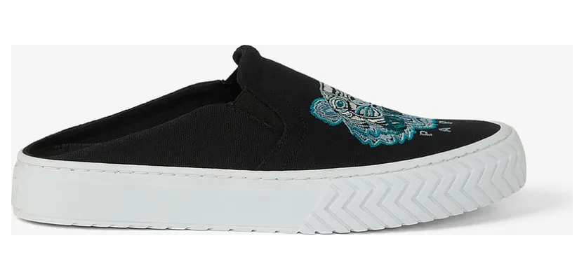 KENZO Baskets mules K-Skate Tigre en toile (FA62SN202F70)