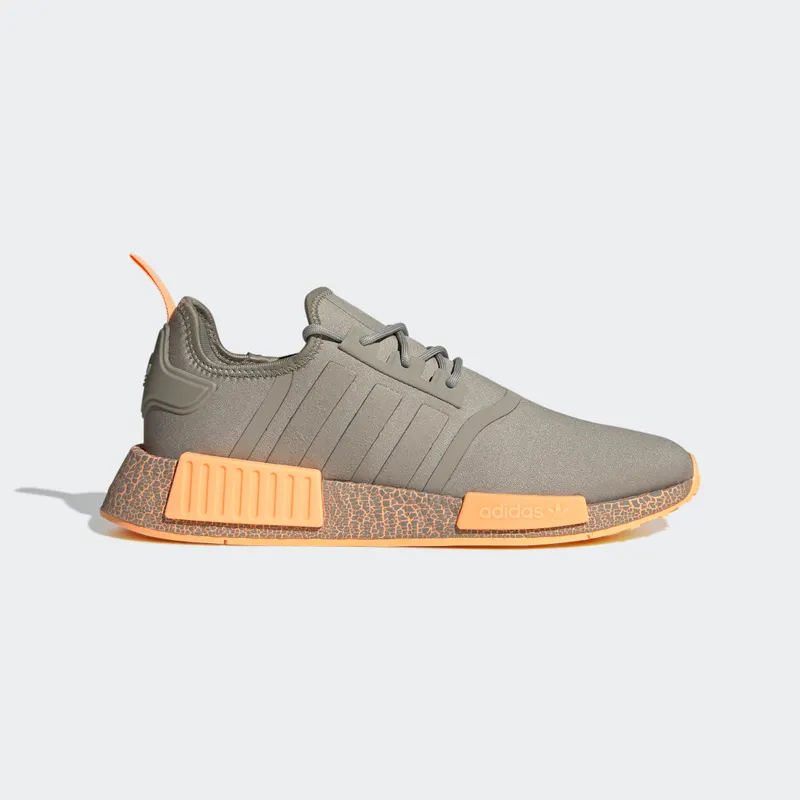 Adidas NMD_R1 Feather Grey / Feather Grey / Acid Orange (GW5632)