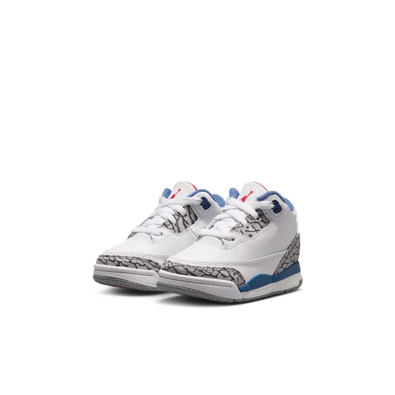 Jordan 3 Retro – True Blue – “White / True Blue / Cement Grey / Fire Red” (DM0968-104)