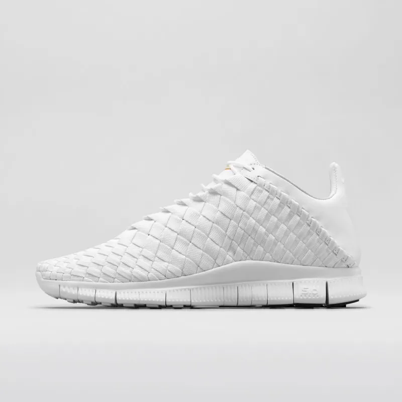 Nike Free Inneva Woven Tech White White/White (705797-110)
