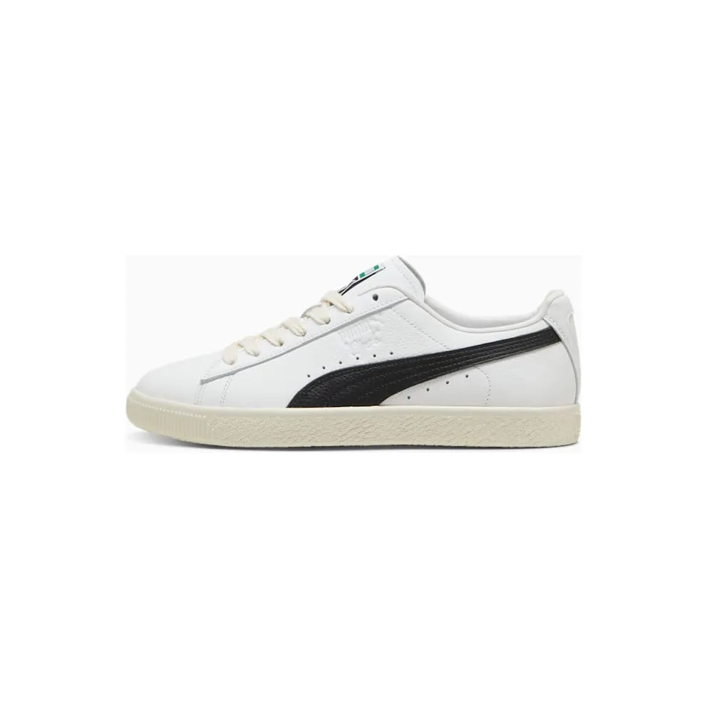Puma Clyde Leather “White Black” (398703-01)