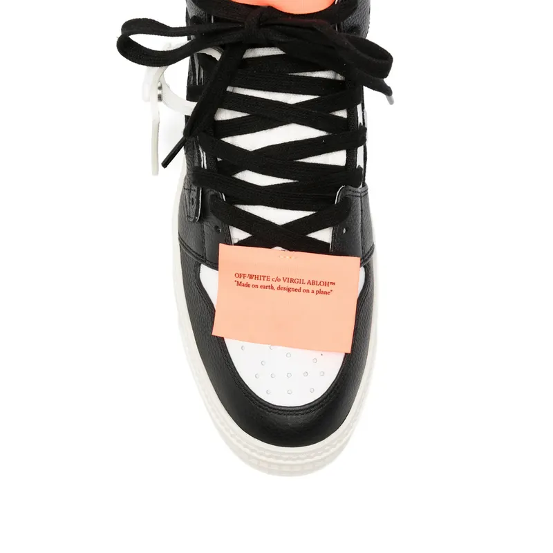 Off-white High-top Lace-up “Black/White” (M065S6L001 WHBLK)