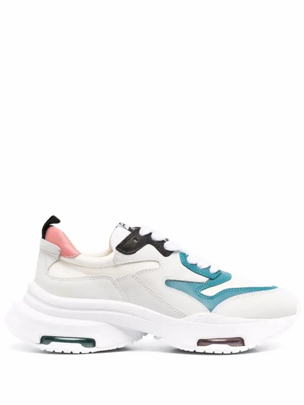 Ash Octapus leren sneakers – White (OCTOPUS03NUBUCK)
