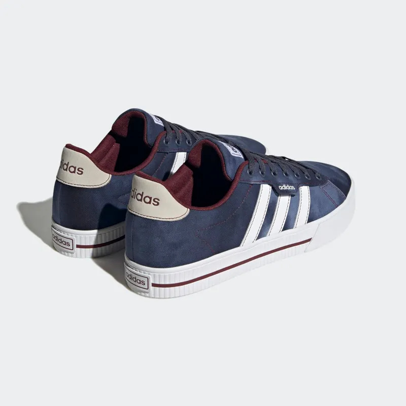 Adidas Daily 3.0 Lifestyle Skateboarding Suede Shadow Navy / Cloud White / Shadow Red (HP2986)