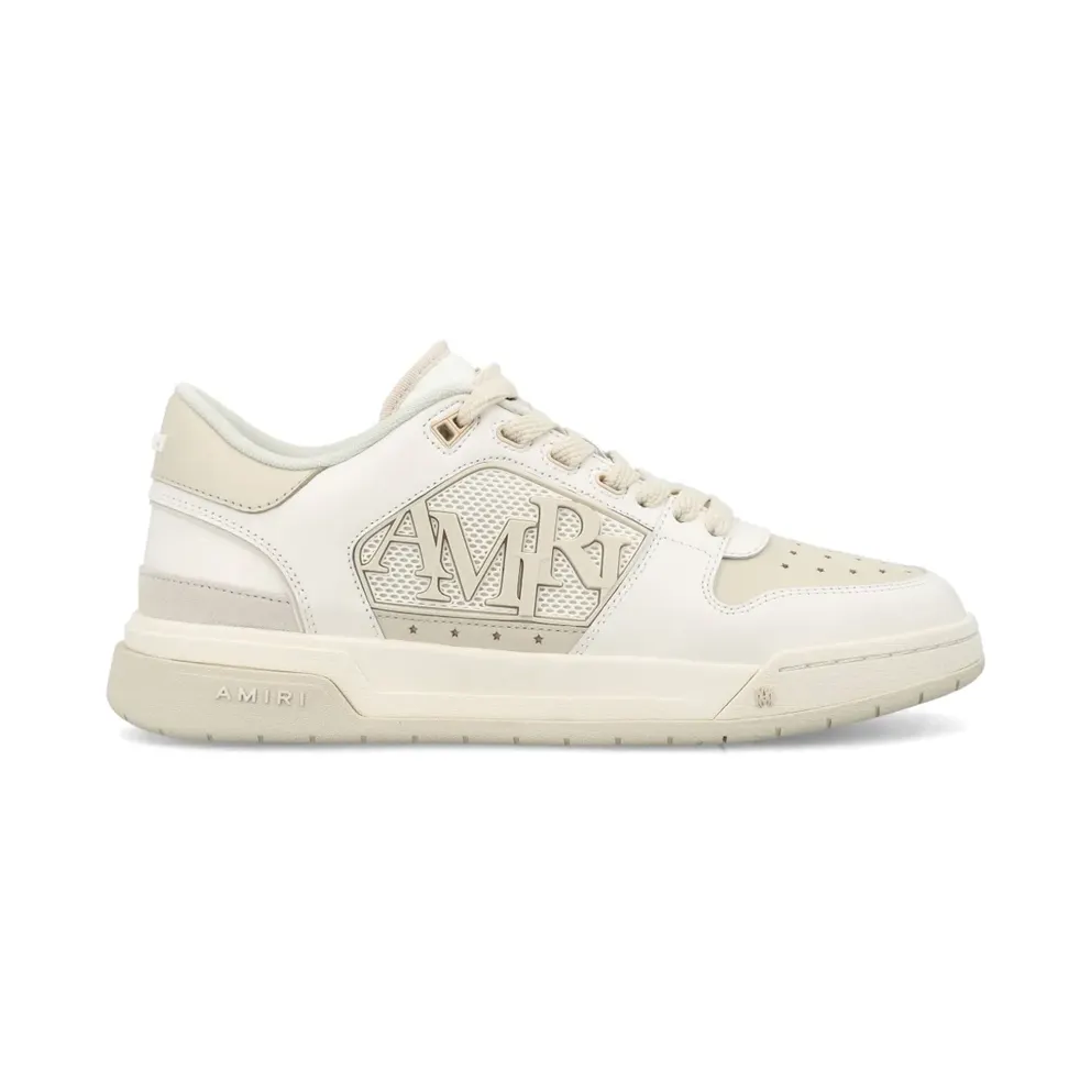 AMIRI Classic mit Logo-Applikation – White (AMFOSR1005LALABASTER)