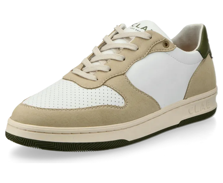 CLAE Malone Vegan (vanilla / white / olive) – CL23AMA05 (2)