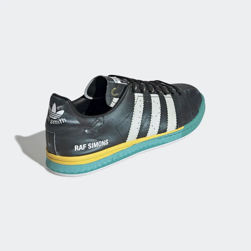 adidas Samba Stan Smith Raf Simons Black White Bright Blue Core Black/Cloud White/Bright Blue (EE7954)