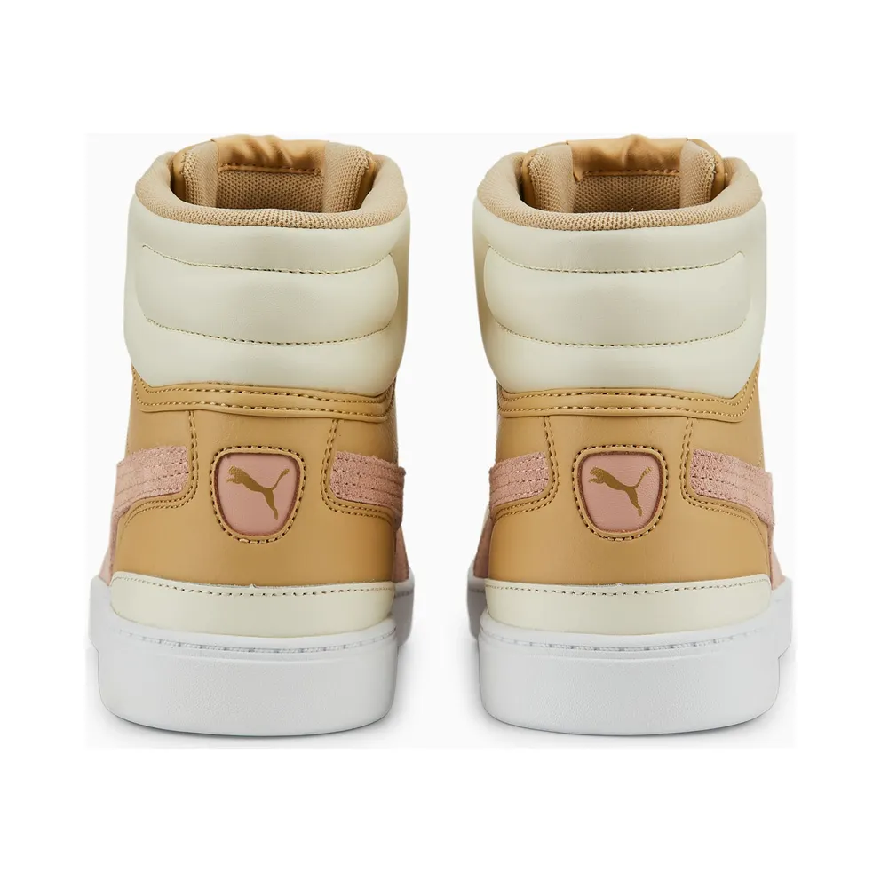 Puma Vikky v3 halfhoge leren Pink/Gold (38761004)