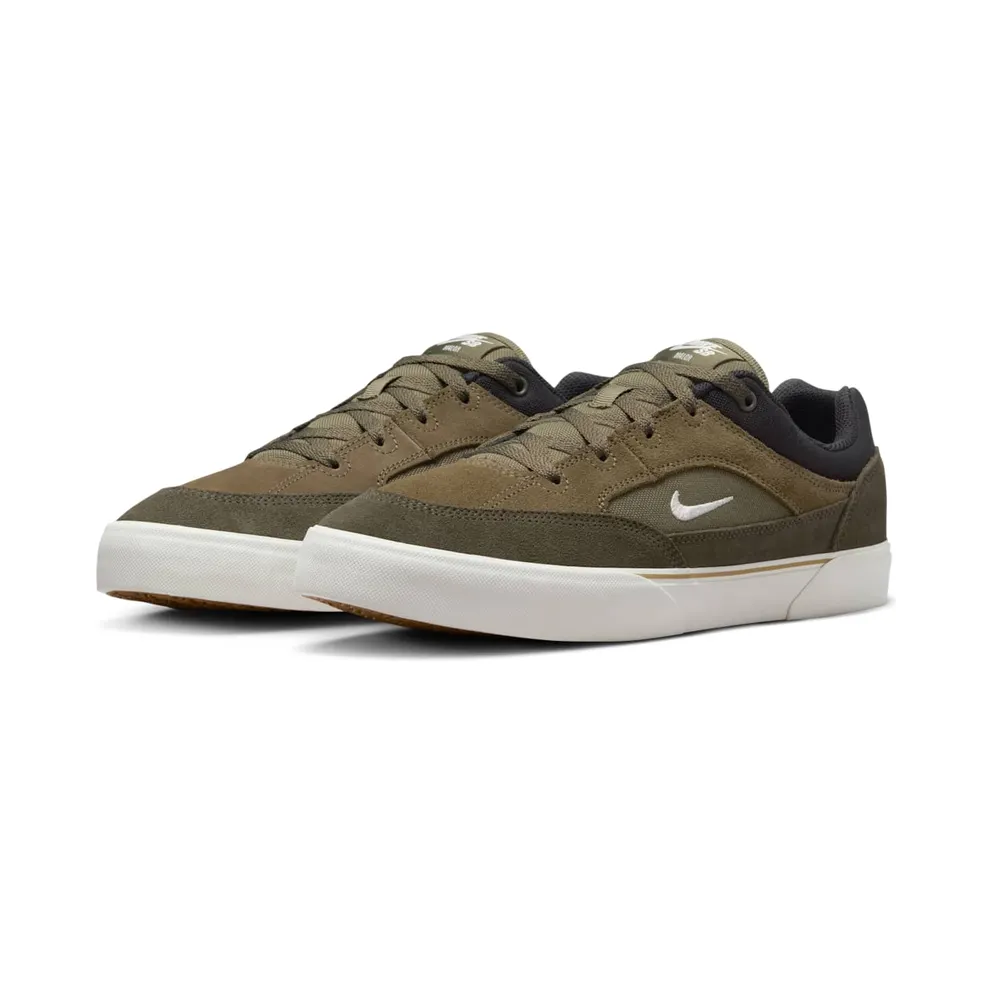 Nike SB Malor Medium Olive Cargo Khaki Black Sail (FV6064-200)