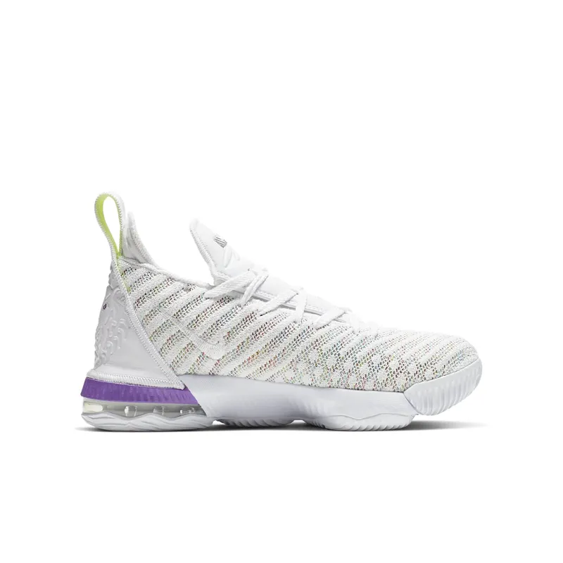Nike LeBron 16 Buzz Lightyear (GS) White/Multi-Color-Hyper Grape-Volt (AQ2465-102)