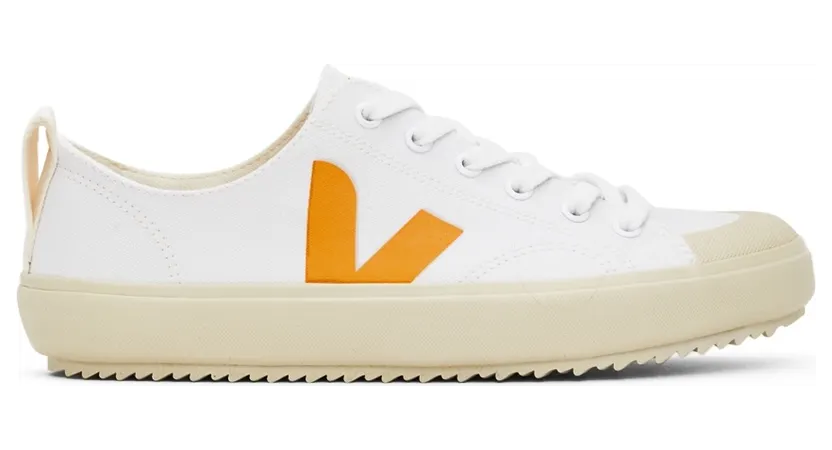 Veja White & Yellow Nova Sneakers (NA0102843)