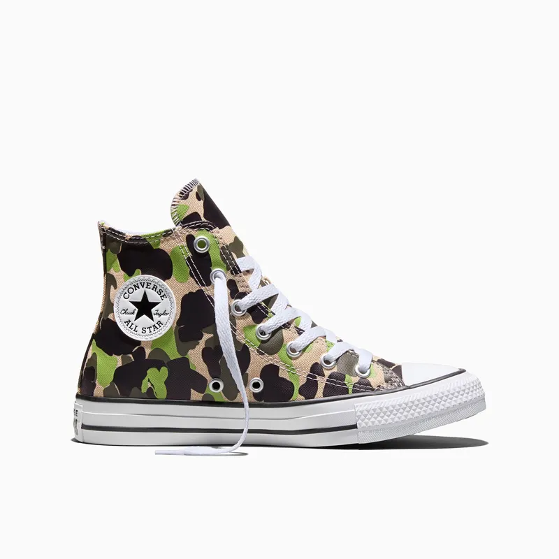 Converse Chuck Taylor All Star Cappuccino / Olijfgroen / Kiwi / Black (A22154C)