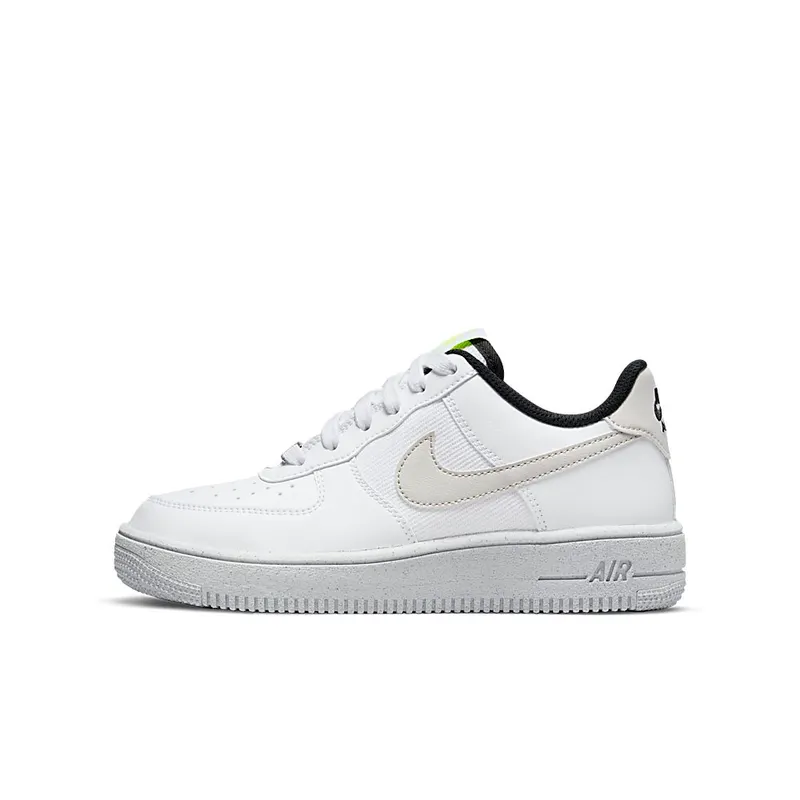 Nike Air Force 1 Crater Next Nature Older Kids’ White 50% Sustainable Materials (DH8695-101)