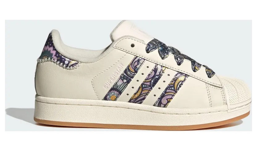 adidas Liberty London Superstar II Core White / Orchid Fusion / Gum (KJ7487)