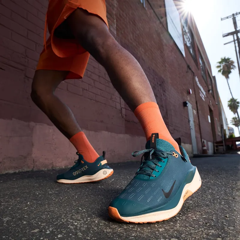 Nike ReactX Infinity Run 4 Gore-Tex Deep Jungle Total Orange (FB2204-300)