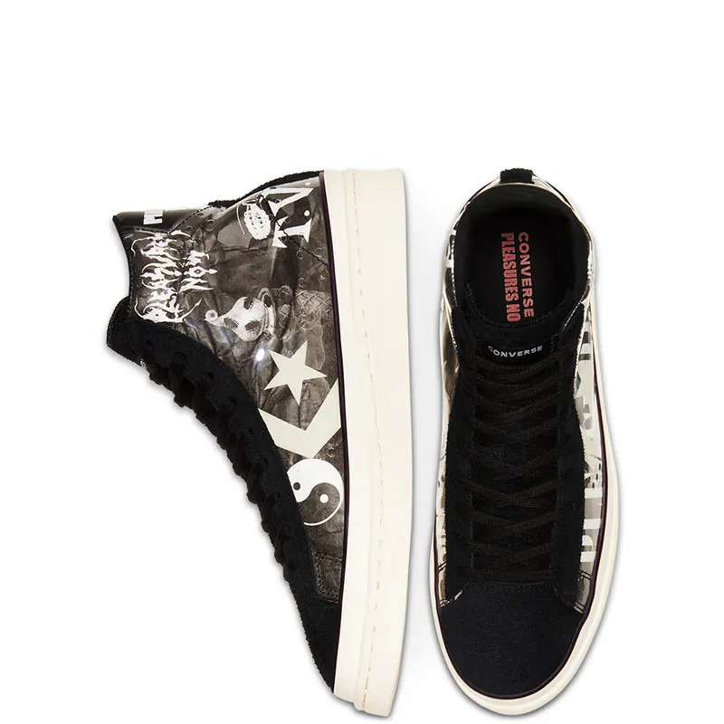 Converse Pro Leather Pleasures Black/White-Egret (165602C)