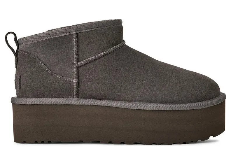 UGG Classic Ultra Mini Platform Boot Charcoal (1135092-CHRC)