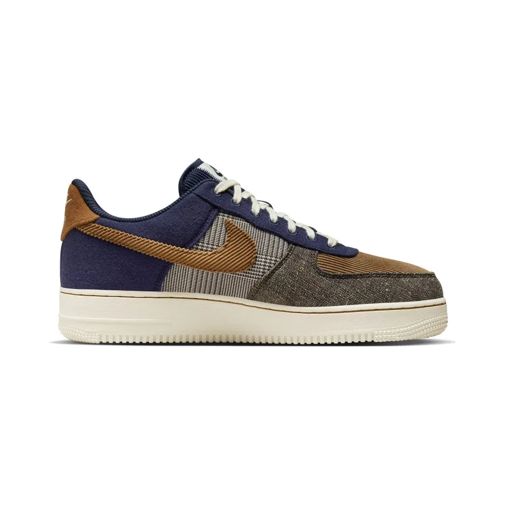 Nike Air Force 1 ’07 Premium Midnight Navy/Pale Ivory/Baroque Brown/Ale Brown (FQ8744-410)