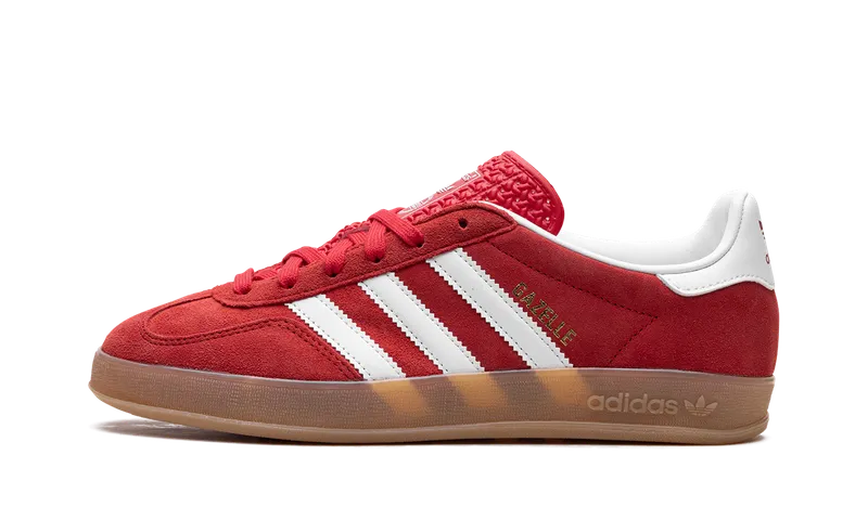 adidas Gazelle Indoor “Better Scarlet”: rood dat je look draagt