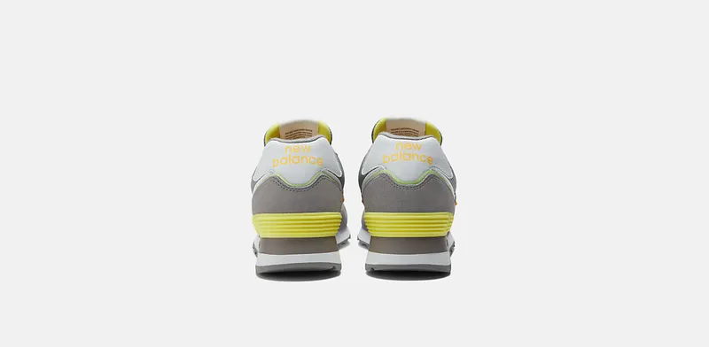 New Balance New Balance Grey/Yellow (WL574CM2)