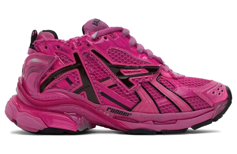 Balenciaga Pink Runner Sneakers (677402 W3RB2)