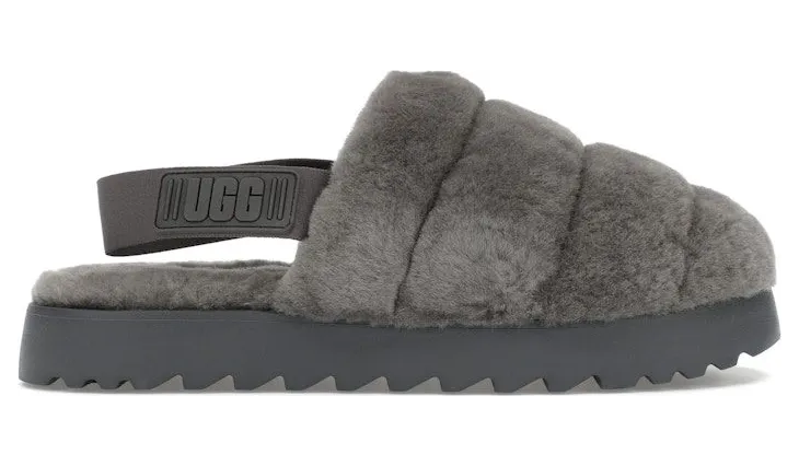 UGG Super Fluff Slipper Charcoal (1121751-CHRC)