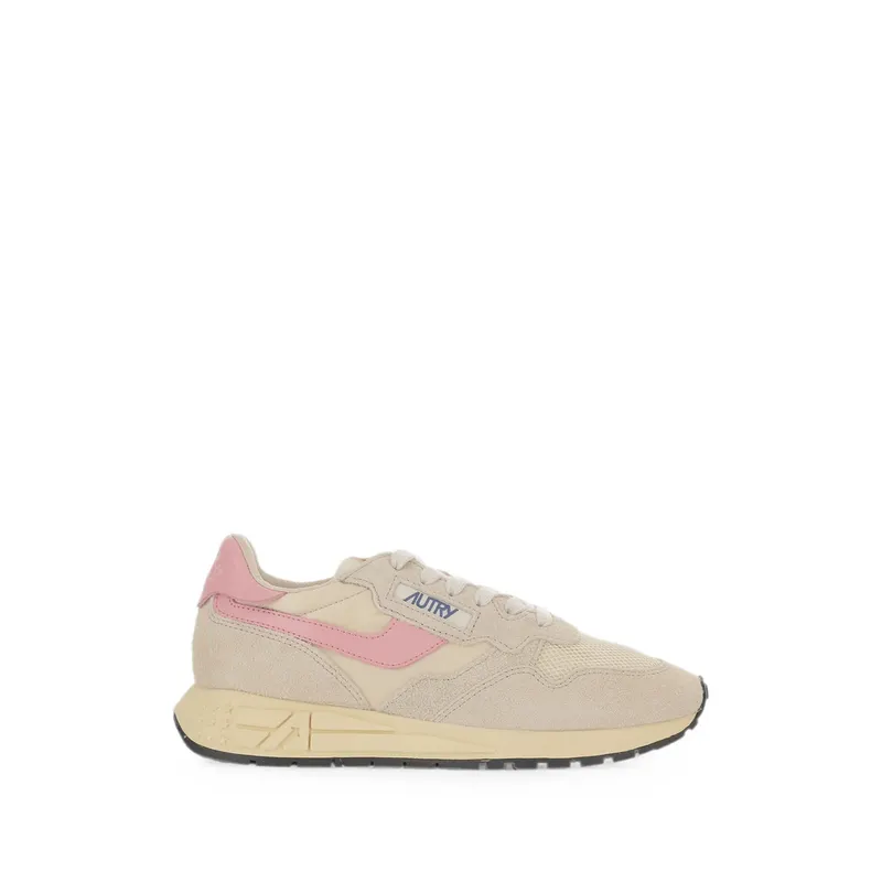 Autry Panelled Low-top “Neutrals/Pink” (WWLW UT61)