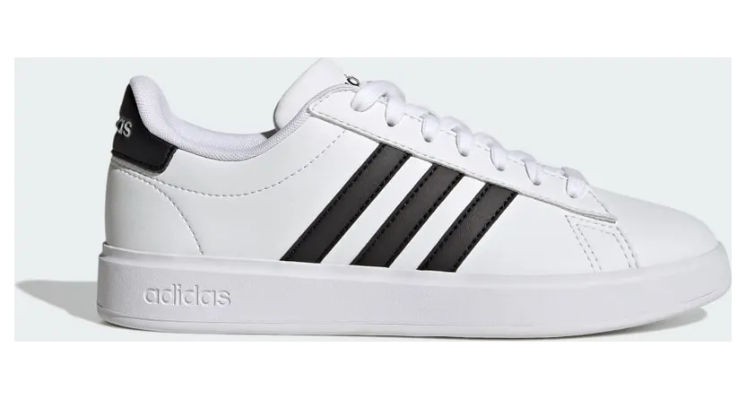 adidas Grand Court Cloudfoam Lifestyle Court Comfort Schuh Cloud White / Core Black / Core Black (GW9214)