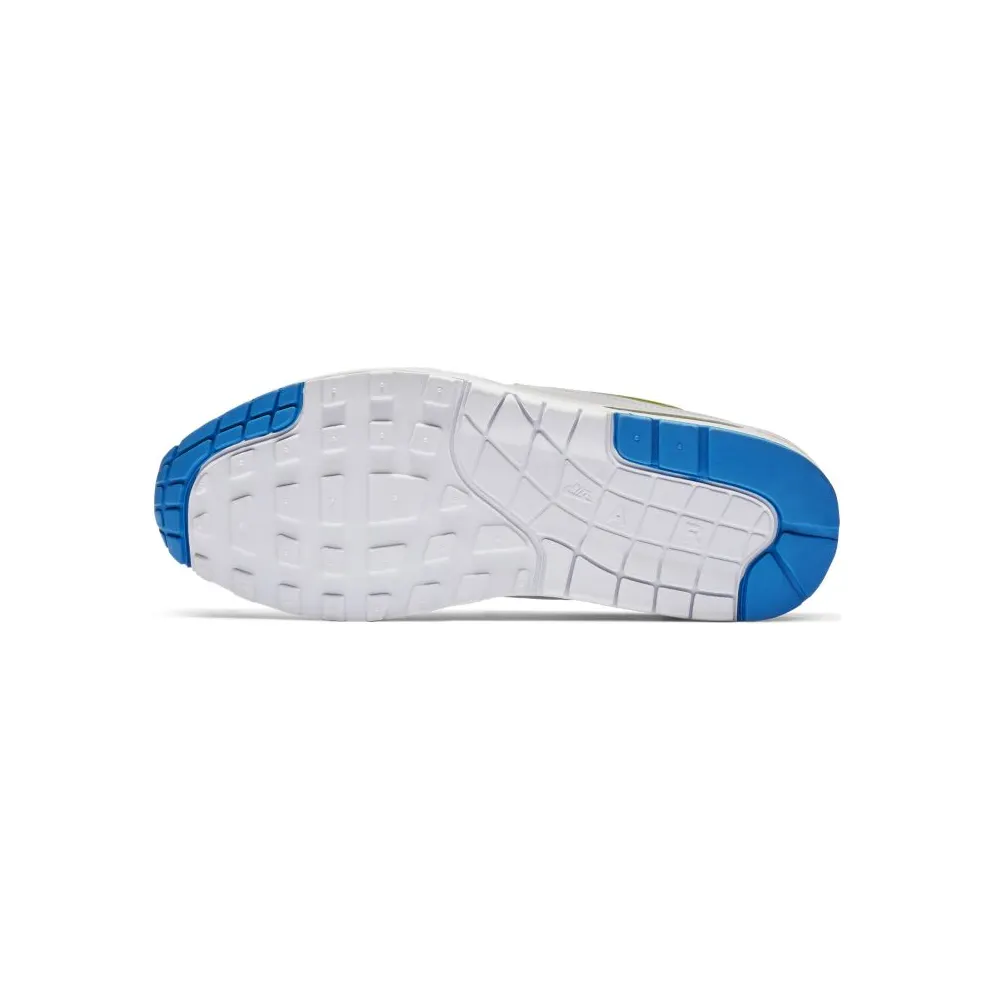 Nike Air Max 1 Jelly Jewel White White/Photo Blue-Lime Blast (AO1021-101)