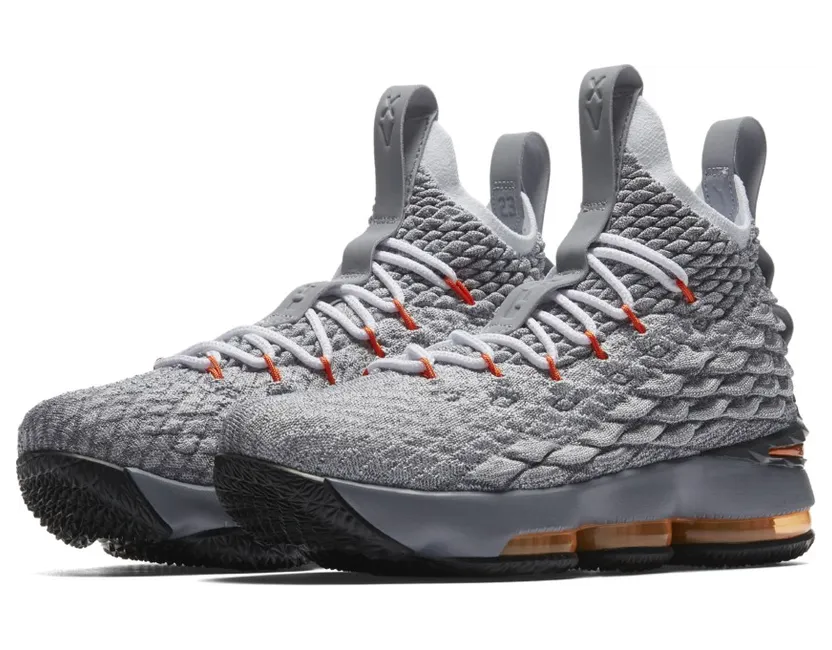 Nike LeBron 15 Safety Orange (GS)