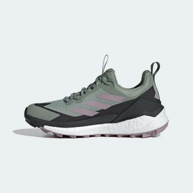 adidas Terrex Free Hiker 2.0 Low Gore-Tex Silver Green Preloved Fig Carbon (IE5100)