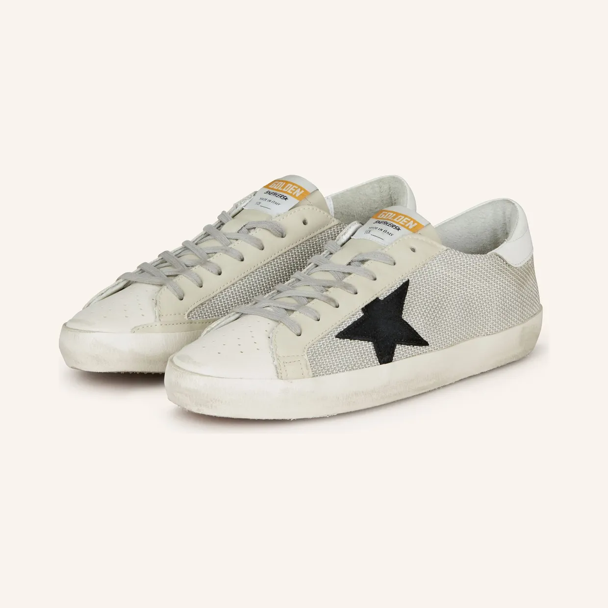Golden Goose Superstar low-top “Grey” (GMF00101F000313)