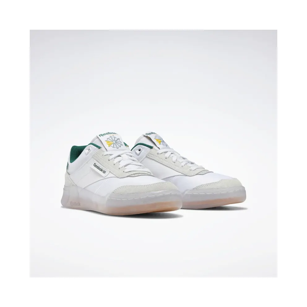 Reebok Club C Legacy Shoes Cloud White / Dark Green / Collegiate Gold