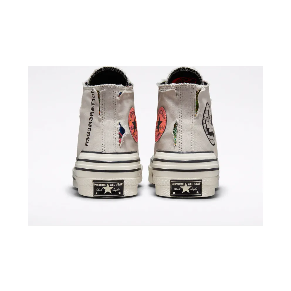 Converse Chuck 70 Hacked Heel Tear Away Light Bone/Black (A00730C)