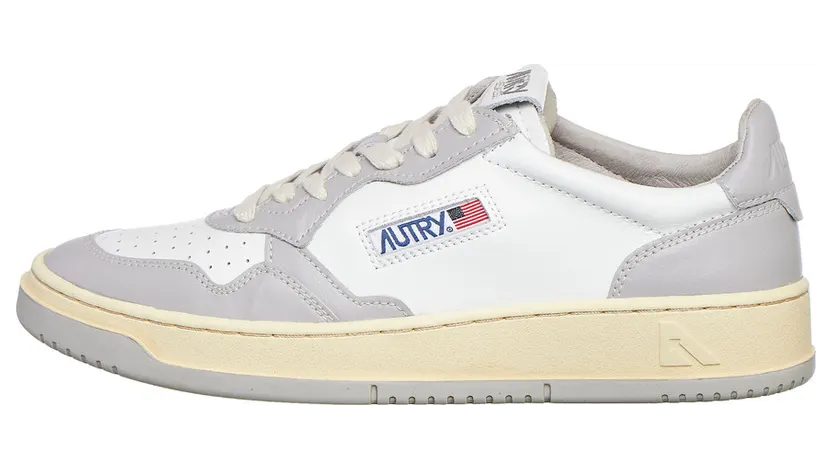 Autry Medalist Low White / Vapor (AULMWB10)