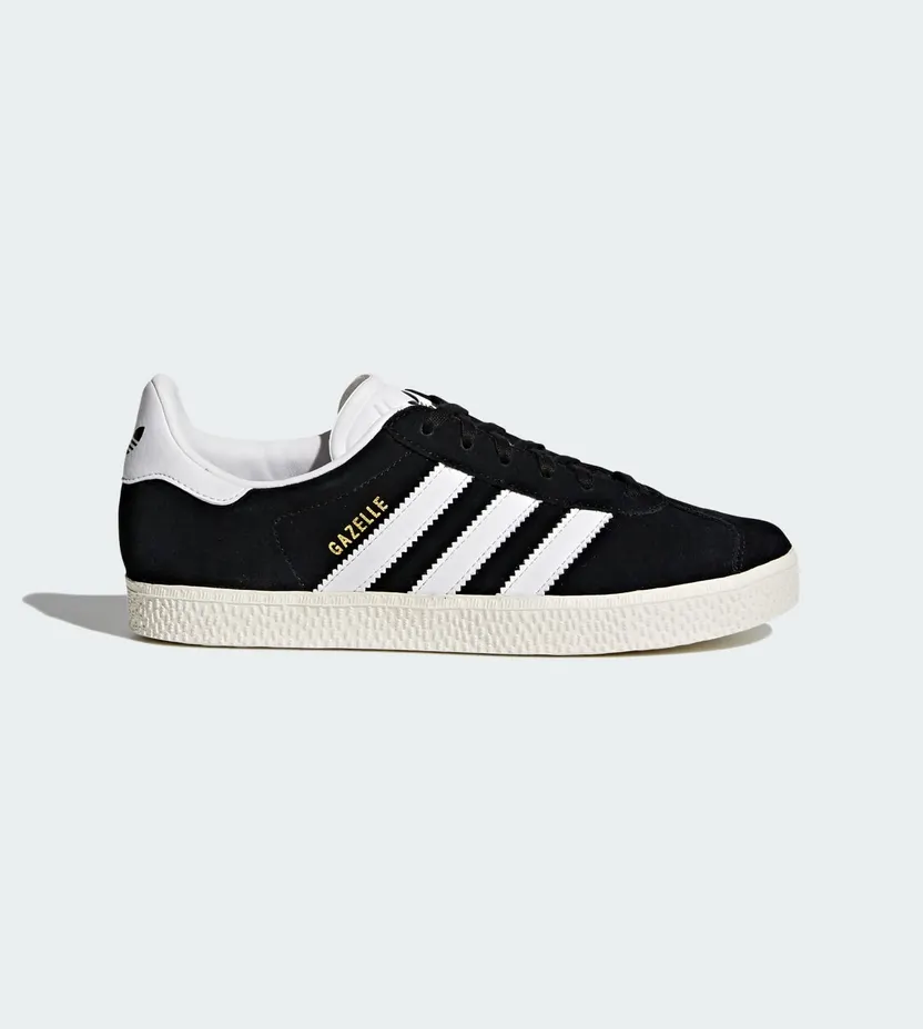 adidas Gazelle Core Black / Footwear White / Gold Metallic (BB2502)