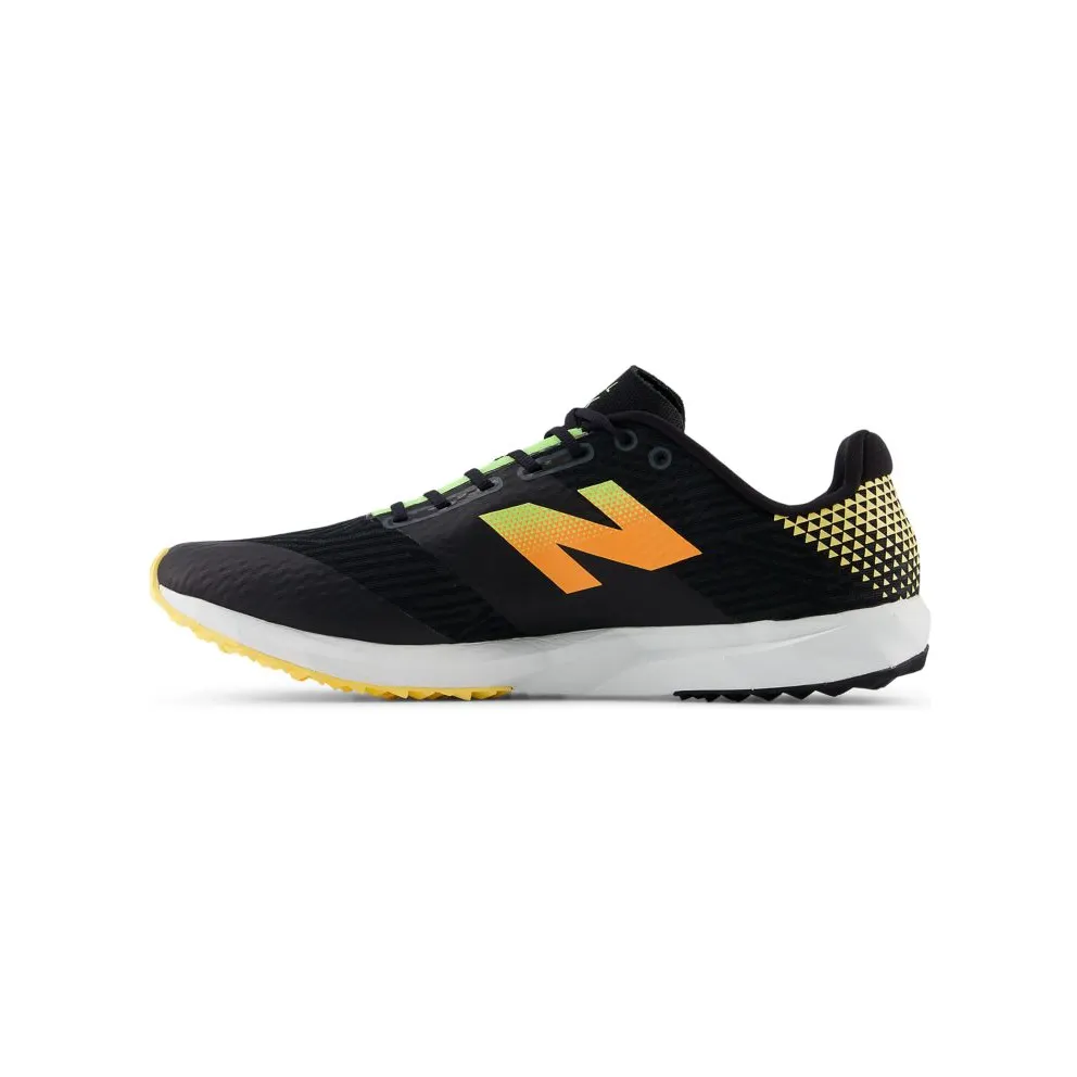 New Balance FuelCell XC7 v5 Black Bleached Lime Glo Hot Mango (UXCR7LB5)