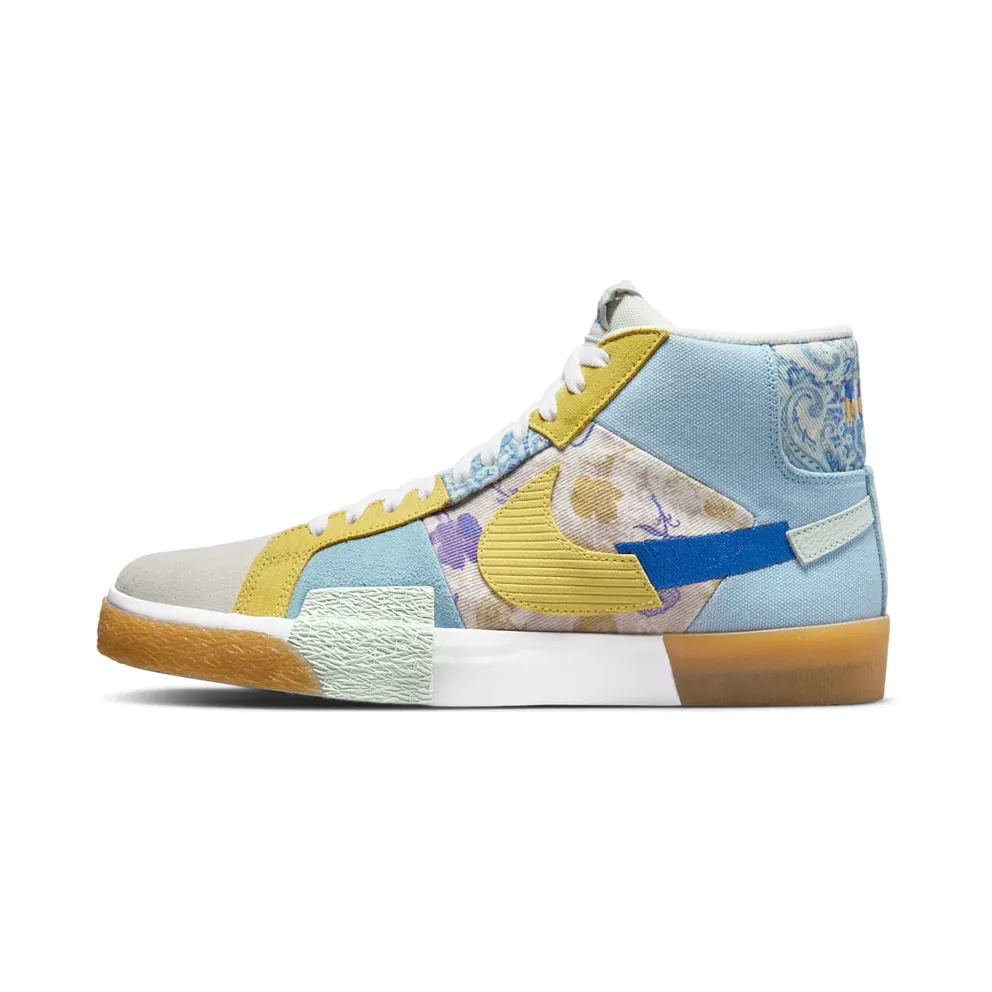 Nike SB Zoom Blazer Mid Premium Paisley Boarder Blue (DM0859-400)